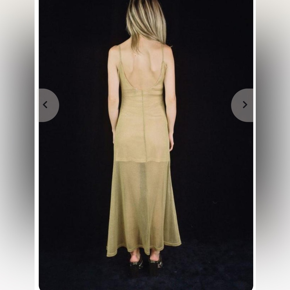 Lenni the label gold bendita dress new with tags - Picture 7 of 13